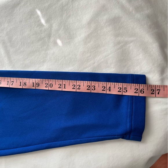 Under Armour Unisex Quarter Zip Blue H2 Club Volleyball Top Loose Fit Large - Picture 9 of 9